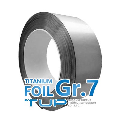 Gr7/Gr11 Titanium foil (titanium-palladium alloys)