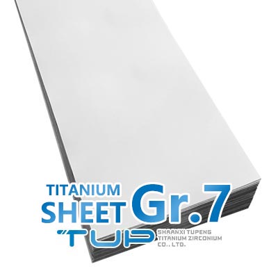 Gr7/GR11 Titanium sheet(titanium-palladium alloys)
