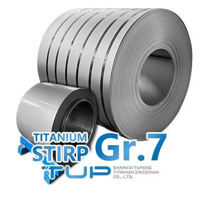 Gr7/Gr11 Titanium strip (titanium-palladium alloys)